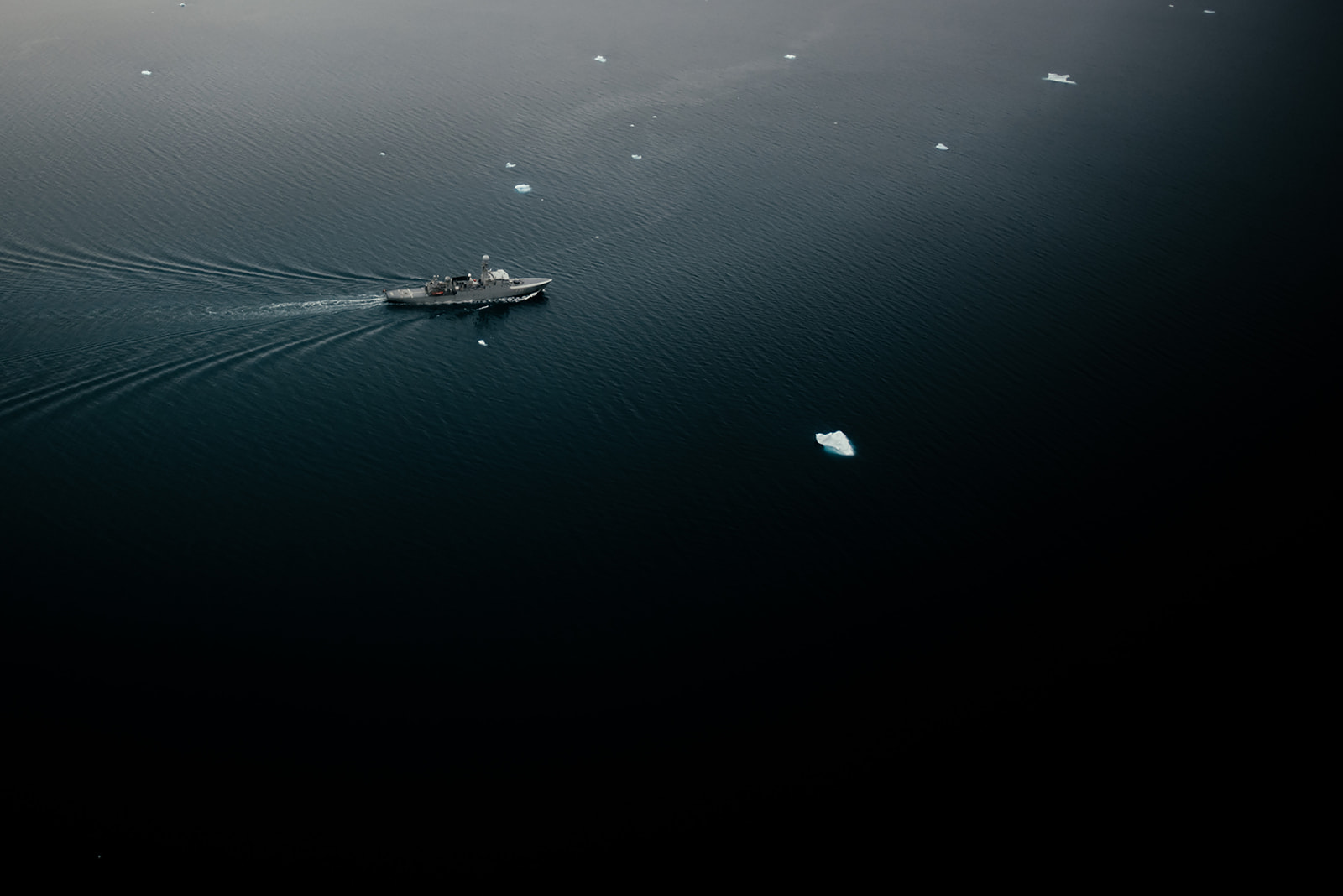 Danish Navy patrolling Greenland waters 
