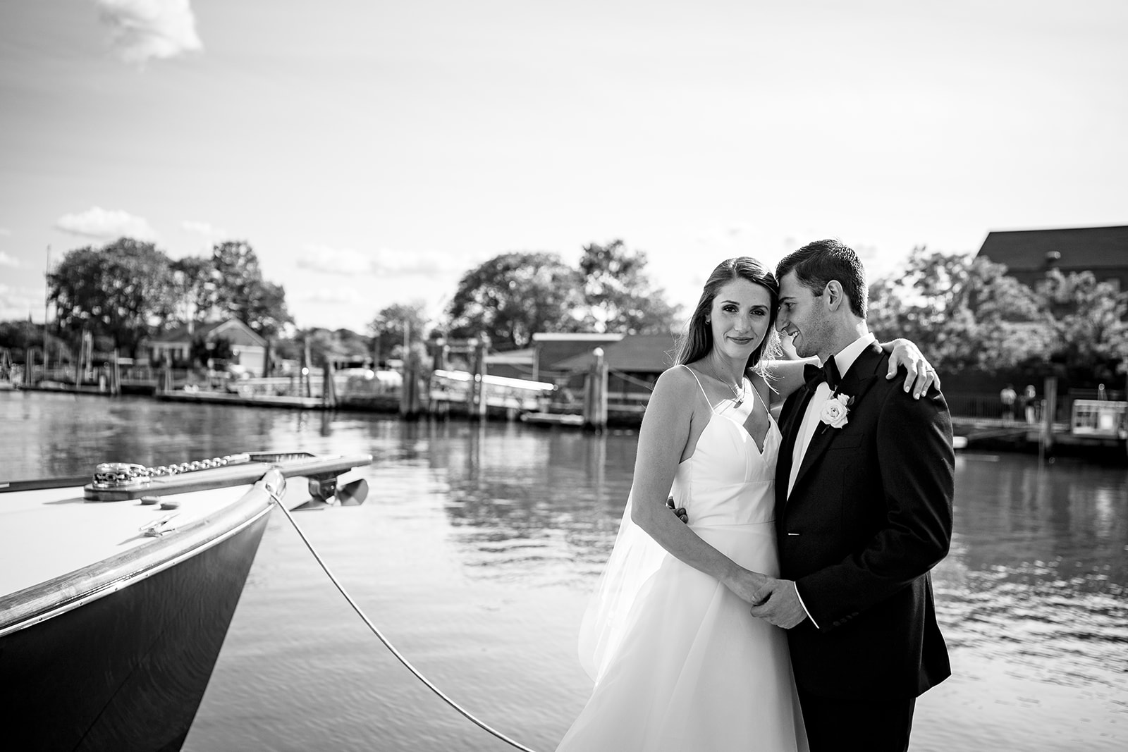 Wedding at  L'Escale Delamar Greenwich Harbor