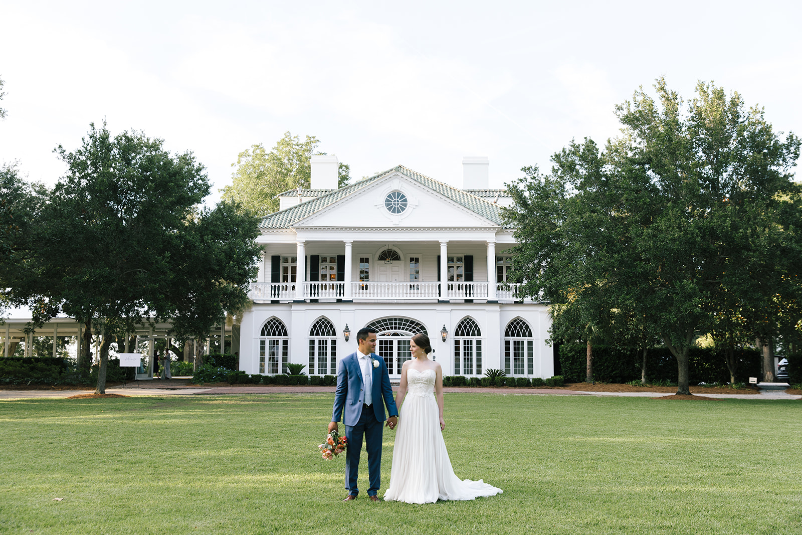 Intimate couple has a waterfront wedding in Charleston South Carolina