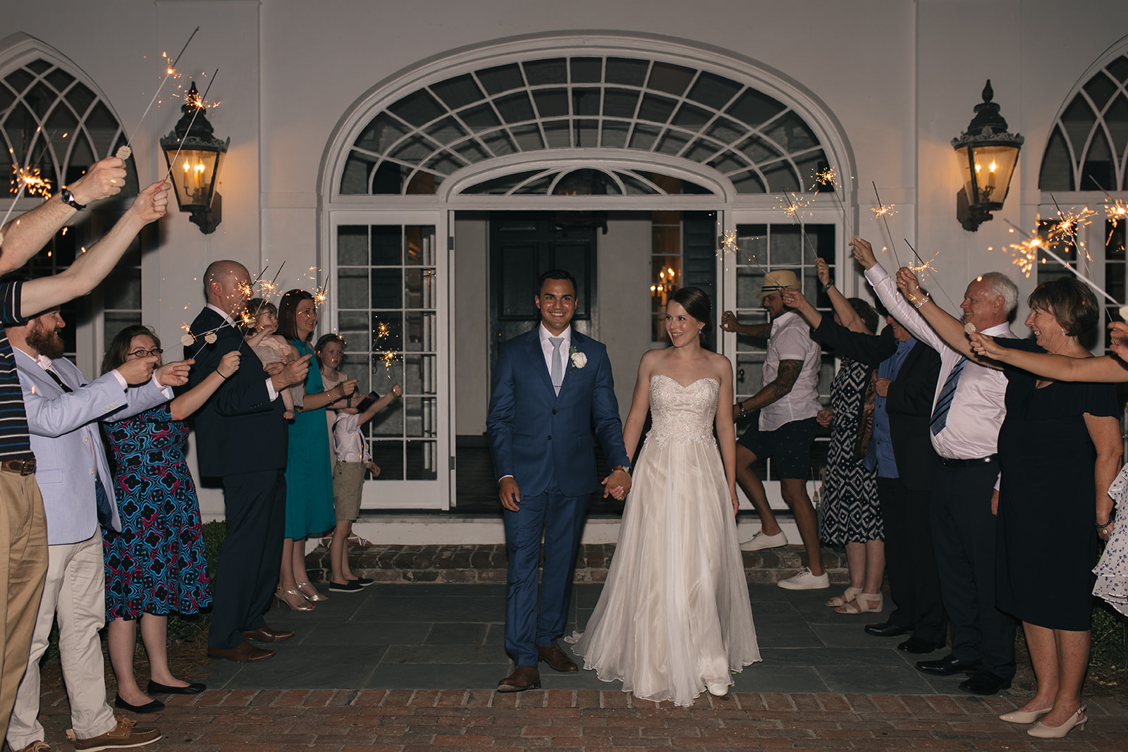 Intimate waterfront wedding at Lowndes Grove