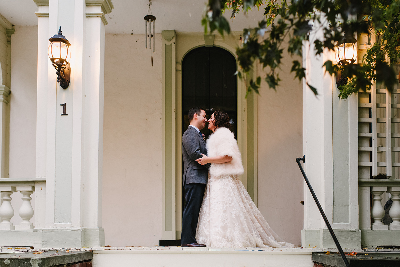 Rainy day wedding at a Private Estate in Germantown