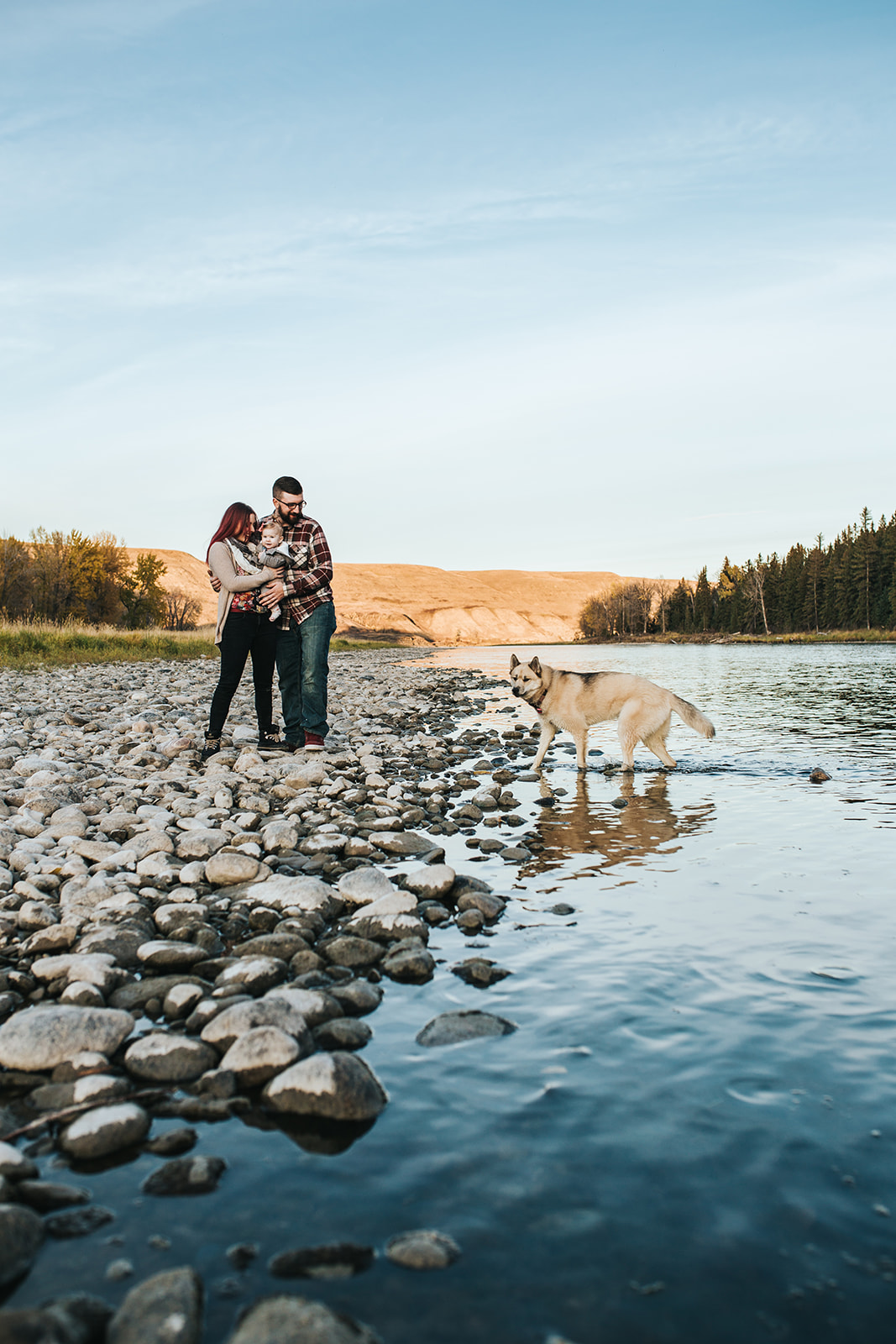 Bow River Fall Family Session