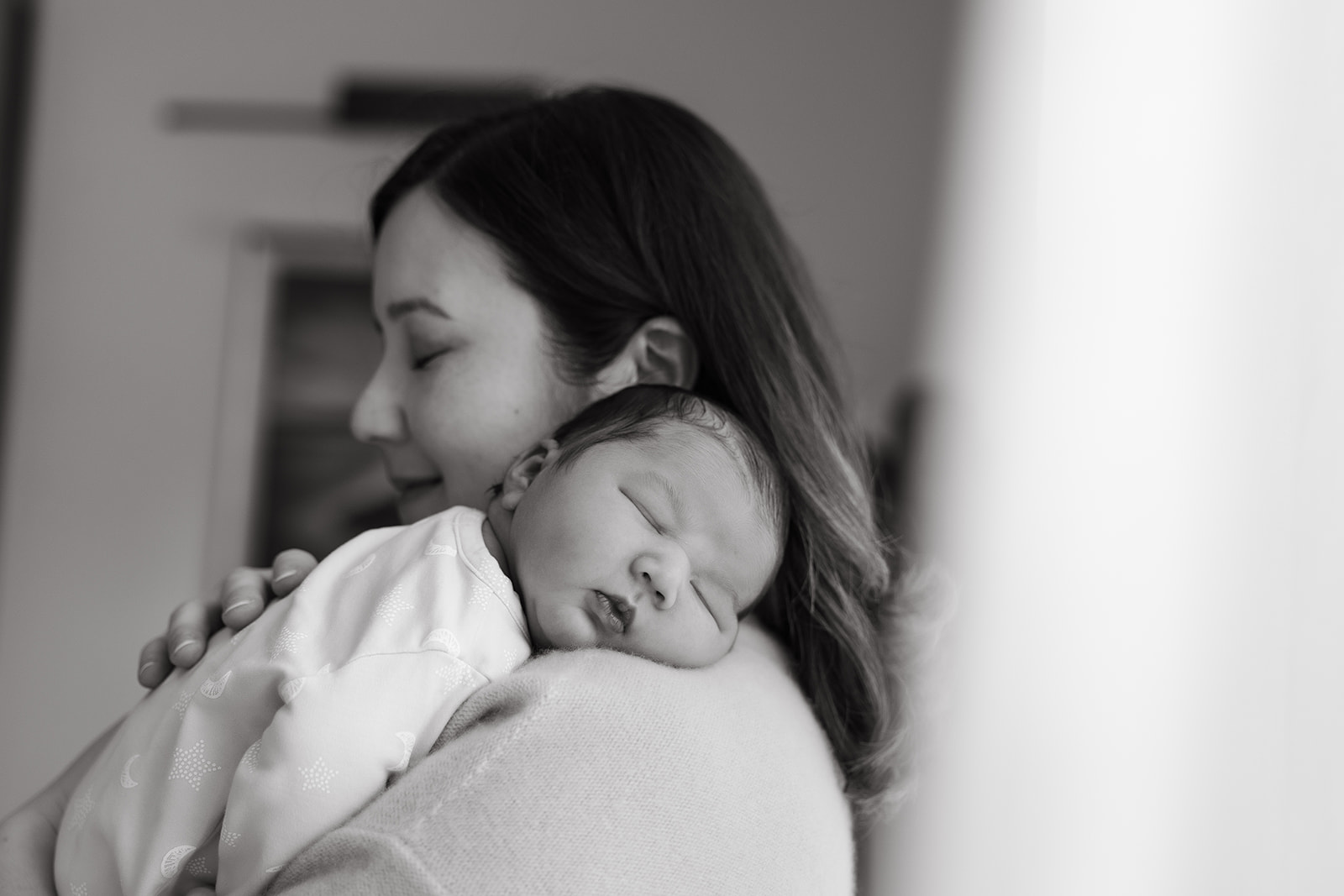San Francisco newborn and family photoshoot