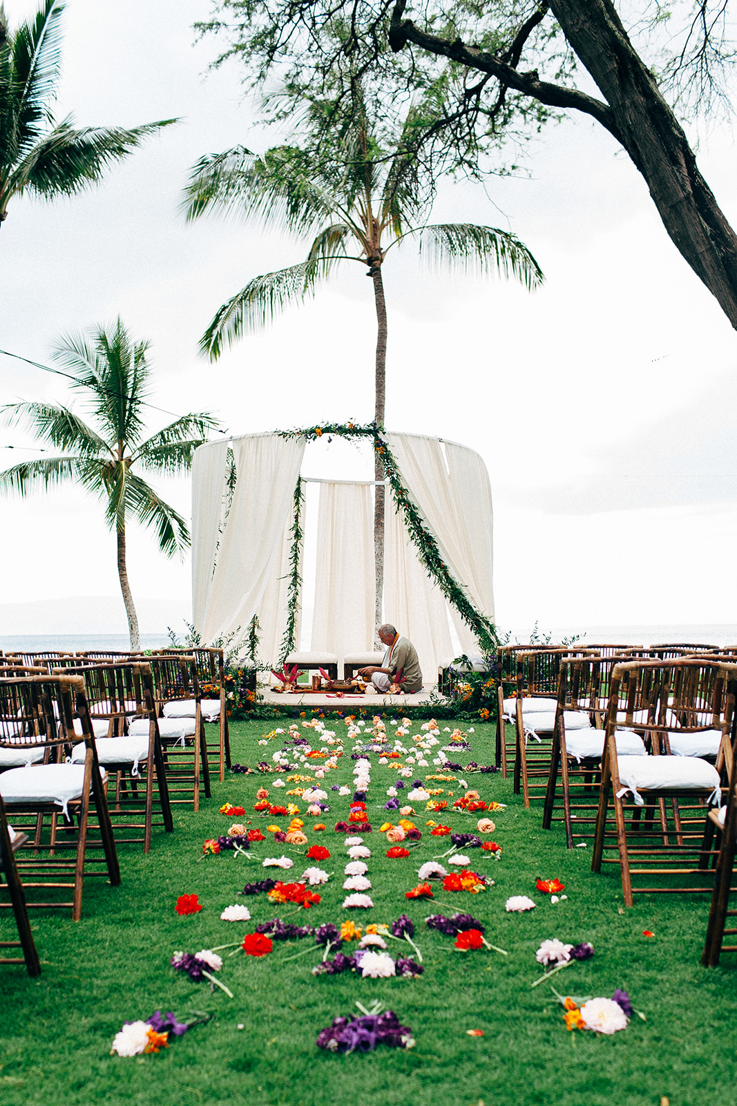 Beautiful florals, design, and planning by Bespoke Destination Events in Maui