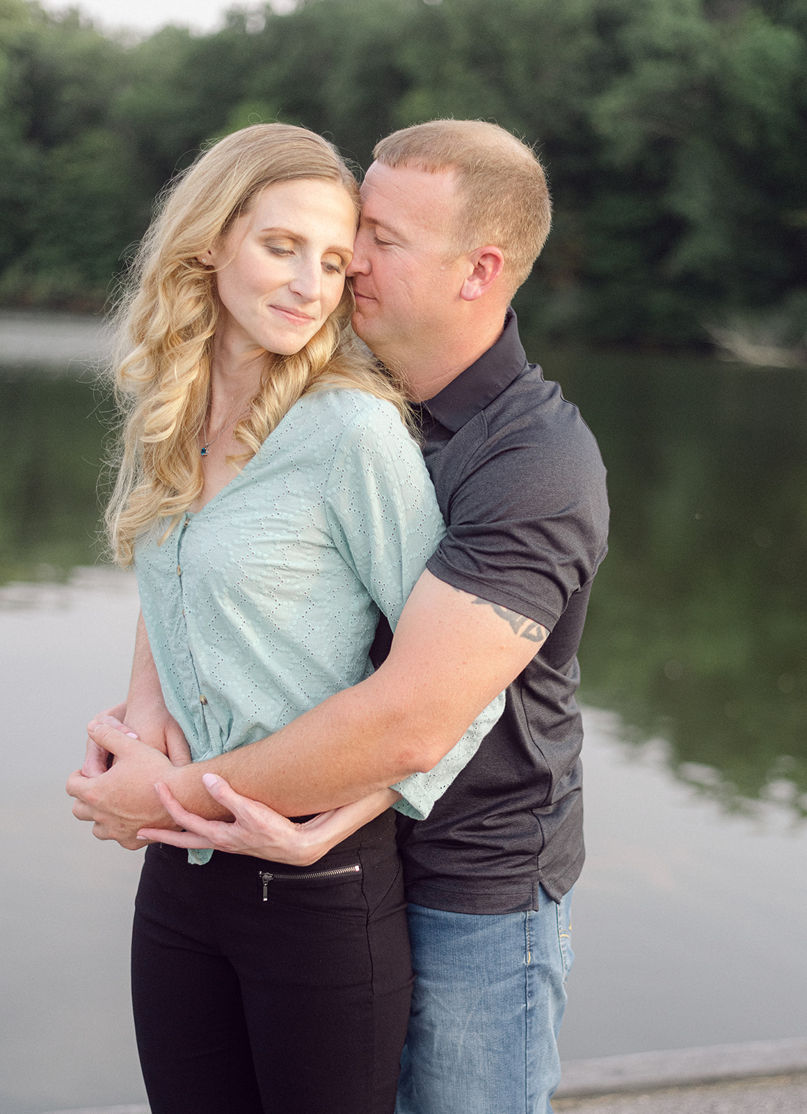 Engagement Session at Miami Whitewater Forest 