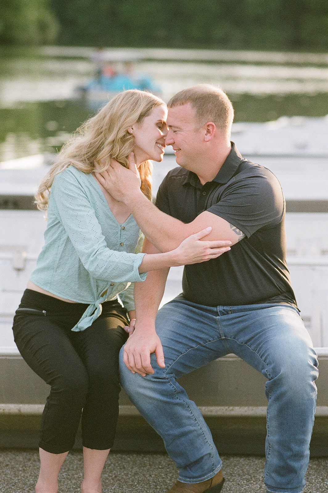 Engagement Session at Miami Whitewater Forest 
