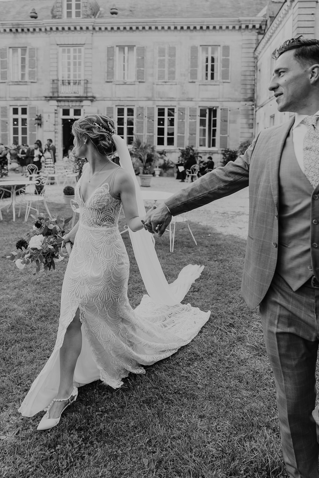 bruidsfotografie Franse kasteelbruiloft