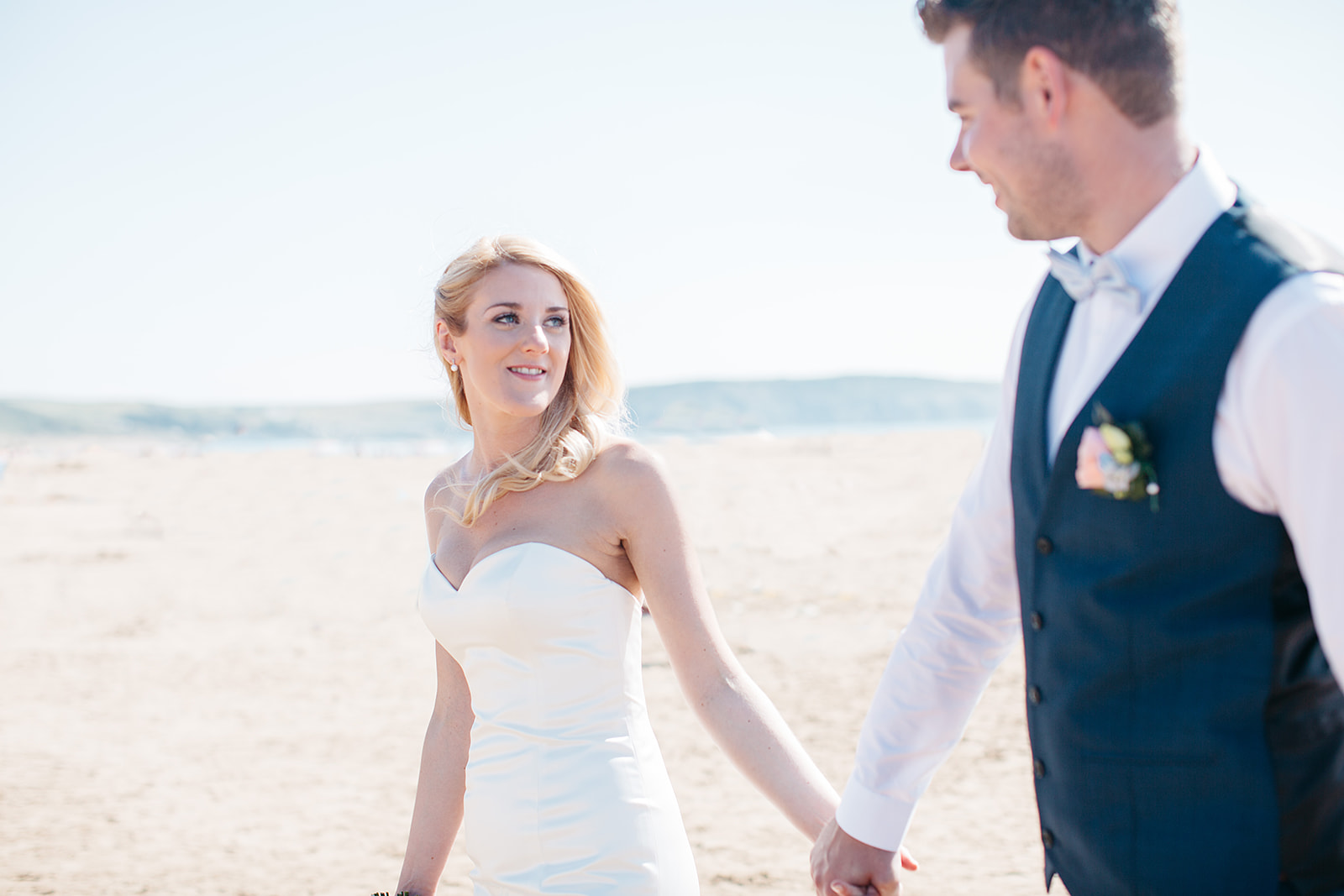 Intimate Elopement Wedding Photography at Woolacombe Bay Hotel in North Devon