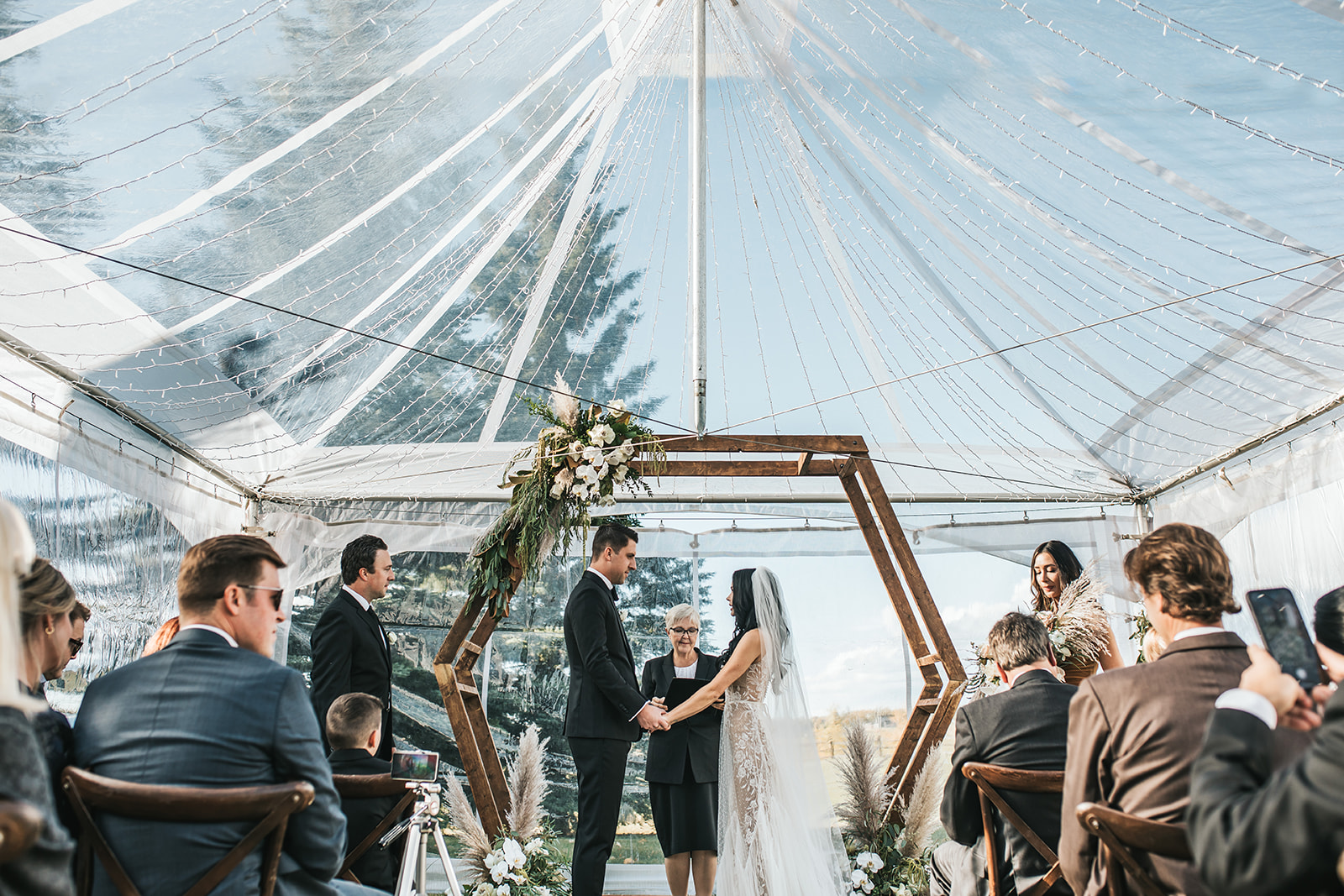 Elegant Tented Acreage Wedding
