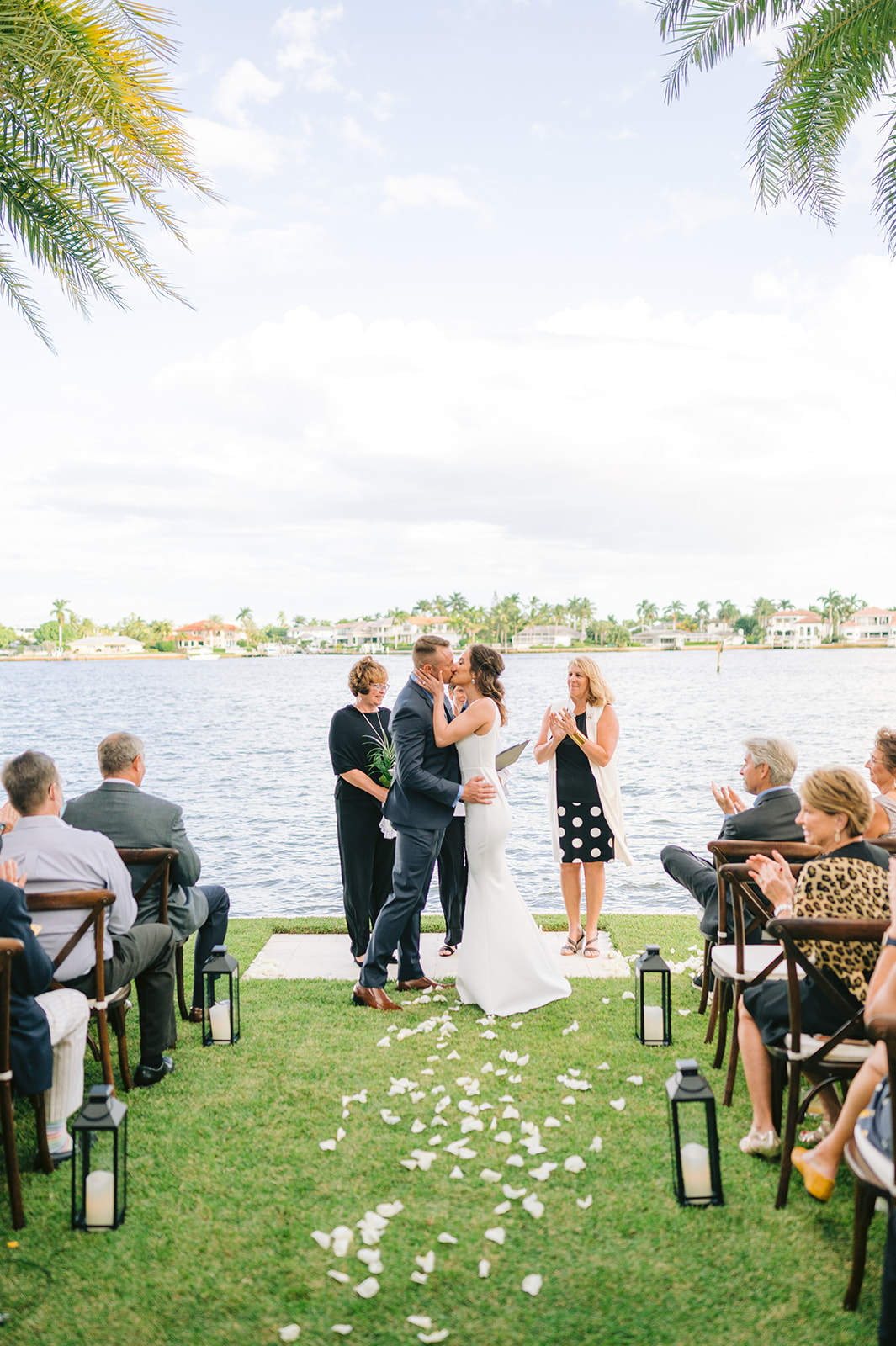 Naples FL wedding photographer captures the wedding reception venue
