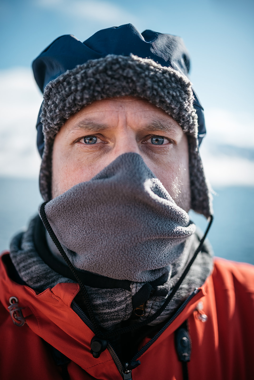 Dr. Arne Roock exploring Svalbard